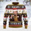 Leonardi Dicaprio Meme Dear Santa Ive Been Nice All Over Print Ugly Christmas Sweater