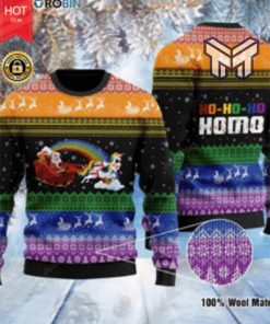 Lgbt Santa Claus All Over Print Ugly Christmas Sweater