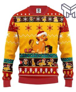 Lion King Simba All Over Print Ugly Christmas Sweater