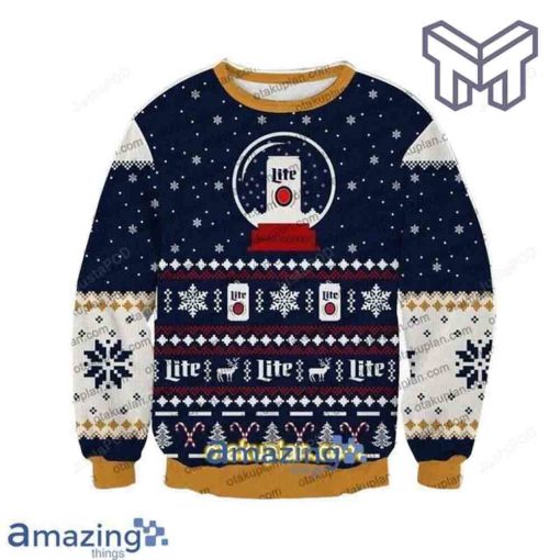 Lite Beer All Over Print Ugly Christmas Sweater
