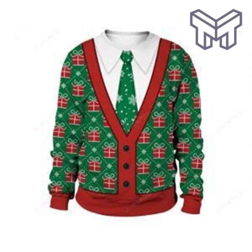 Christmas Uniform All Over Print Ugly Christmas Sweater