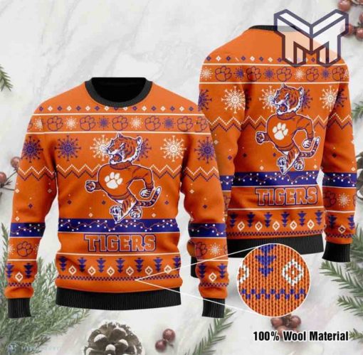 Clemson Tigers Football For Fans All Over Print Ugly Christmas Sweater