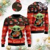 Cleveland Browns Baby Yoda Shirt For American Football Fans All Over Print Ugly Christmas Sweater