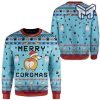 Corgi Dog Merry Corgmas For Corgi Lovers Christmas All Over Print Thicken Sweater, All Over Printed Sweatshirt All Over Print Ugly Christmas Sweater