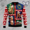 Cute Goldendoodle All Over Print Ugly Christmas Sweater