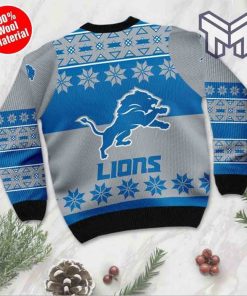 Detroit Lions Christmas For Fans All Over Print Ugly Christmas Sweater