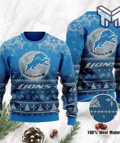 detroit-lions-santa-claus-in-the-moon-all-over-print-ugly-christmas-sweater