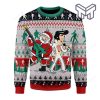 elvis-presley-with-santa-claus-team-up-christmas-all-over-print-ugly-christmas-sweater