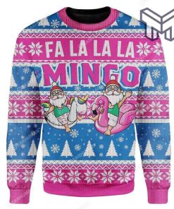 fa-la-la-la-mingo-santa-for-unisex-all-over-print-ugly-christmas-sweater