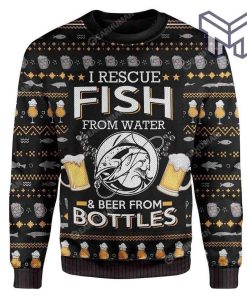 fish-and-beer-i-rescue-fish-from-water-and-beer-from-bottles-for-unisex-christmas-all-over-print-ugly-christmas-sweater