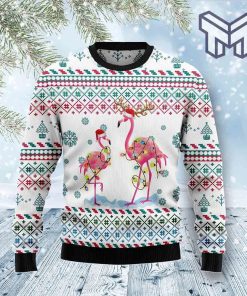 flamingo-christmas-reunion-d1011-christmas-all-over-print-ugly-christmas-sweater