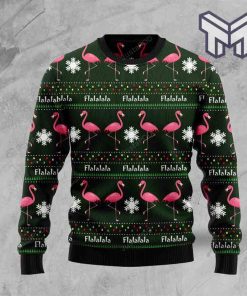 flamingo-flalala-christmas-all-over-print-ugly-christmas-sweater