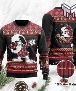 florida-state-seminoles-snoopy-dabbing-holiday-party-all-over-print-ugly-christmas-sweater