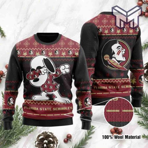 florida-state-seminoles-snoopy-dabbing-holiday-party-all-over-print-ugly-christmas-sweater