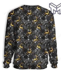 flower-skull-all-over-print-ugly-christmas-sweater