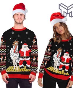 funny-santa-and-jesus-all-over-print-ugly-christmas-sweater