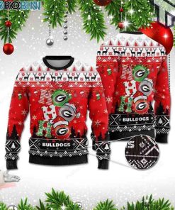 georgia-bulldogs-ho-ho-ho-3d-print-christmas-wool-sweater-all-over-print-ugly-christmas-sweater