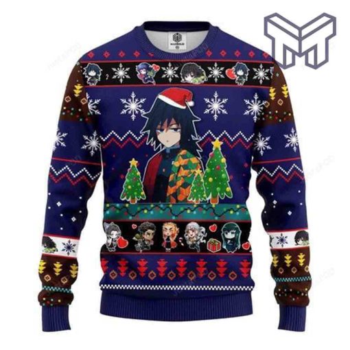 giyu-tomioka-christmas-demon-slayer-anime-all-over-print-ugly-christmas-sweater