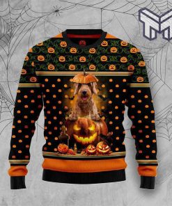 goldendoodle-pumpkin-halloween-all-over-print-ugly-christmas-sweater