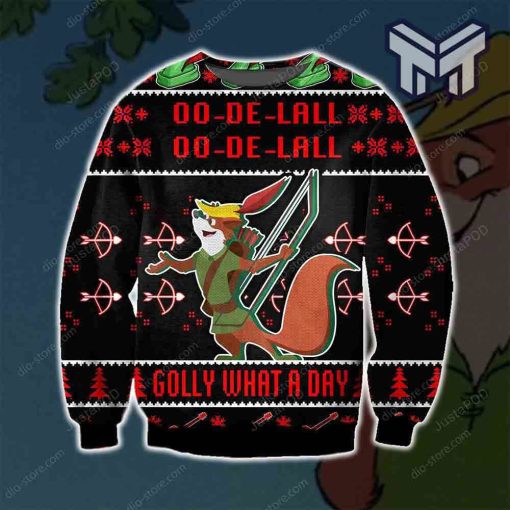 golly-what-a-day-robin-hood-3d-print-all-over-print-ugly-christmas-sweater