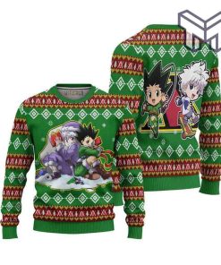 gon-and-killua-hunter-hunter-anime-christmas-all-over-print-ugly-christmas-sweater