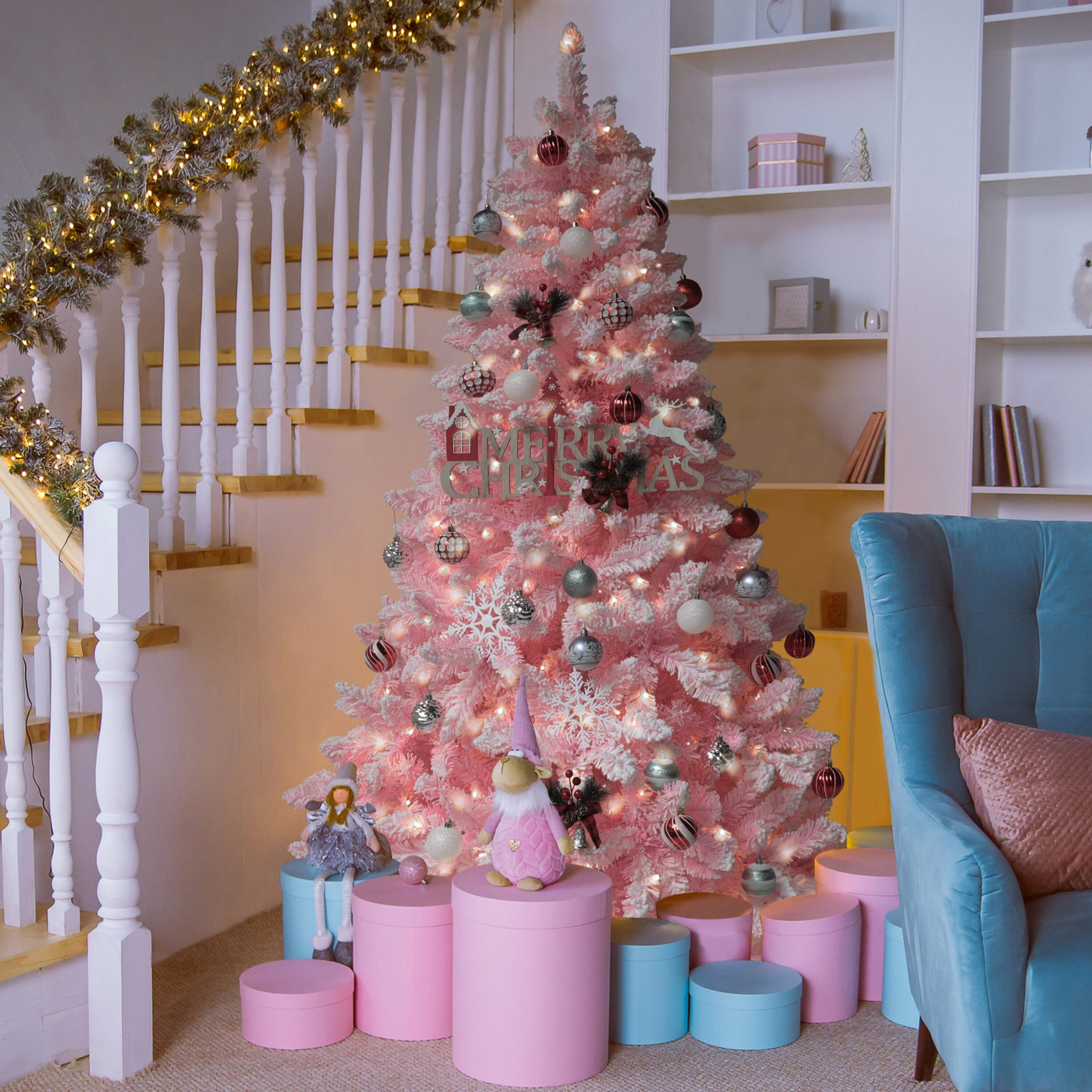 Bundle Up with Style: Top 15 Pink Christmas Tree Fashion Clothing for Winter