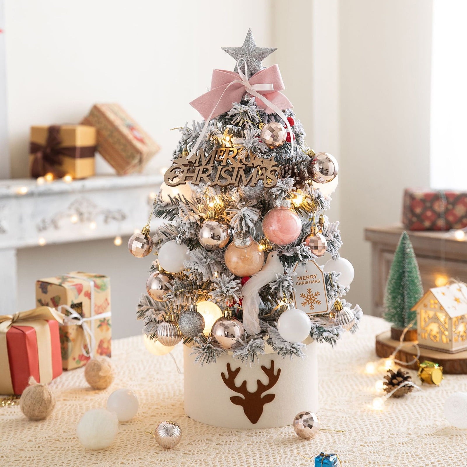 Bundle Up with Style Top 15 Pink Christmas Tree Fashion Clothing for