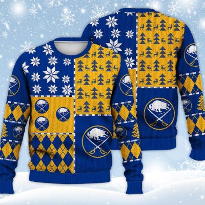 Buffalo Sabres Ugly Sweater Christmas