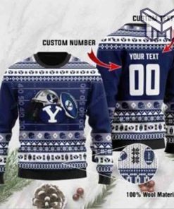 BYU Cougars All Over Print Ugly Christmas Sweater