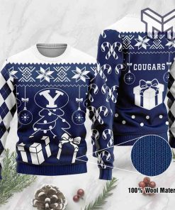 BYU Cougars Funny All Over Print Ugly Christmas Sweater