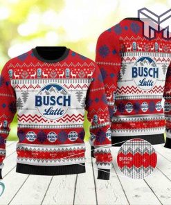 Busch Latte All-Over Print ugly christmas sweater Type01