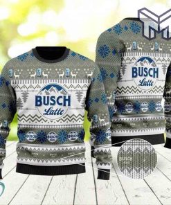 Busch Latte All-Over Print ugly christmas sweater Type08