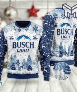 Busch Light All-Over Print Ugly Christmas Sweater