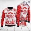 Busch Light All-Over Print ugly christmas sweater Type02