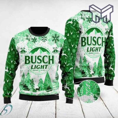 Busch Light All-Over Print ugly christmas sweater Type03