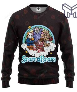 Care Bears Halloween All Over Print Ugly Christmas Sweater