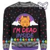 Cat Im Dead Inside 3D Christmas All Over Print Ugly Christmas Sweater