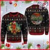 Christmas Bear Scarf Camping Knitting Pattern 3D Fullprint Sweater All Over Print Ugly Christmas Sweater