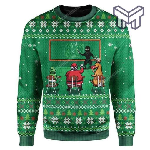 Christmas School All Over Print Ugly Christmas Sweater