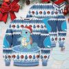 Christmas Squirtle Unisex All Over Print Ugly Christmas Sweater