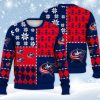 Columbus Blue Jackets Ugly Sweater Christmas