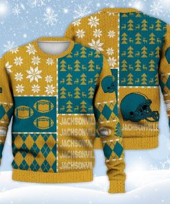 Jacksonville Ugly Sweater Christmas, Retro Football