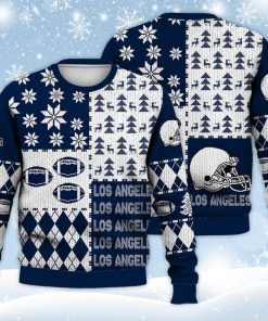 Los Angeles Ugly Sweater Christmas, Retro Football