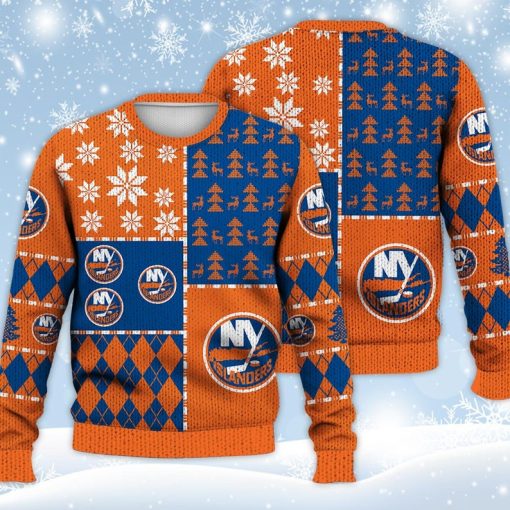 New York Islanders Ugly Sweater Christmas, Ice Hockey NHL