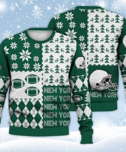 New York Ugly Sweater Christmas, Retro Football