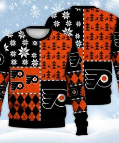 Philadelphia Flyers Ugly Sweater Christmas, Ice Hockey NHL