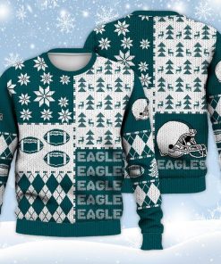 Philadelphia Ugly Sweater Christmas, Retro Football American