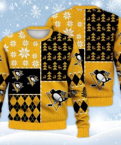 Pittsburgh Penguins Ugly Sweater Christmas, Ice Hockey NHL