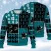 San Jose Sharks Ugly Sweater Christmas, Ice Hockey NHL