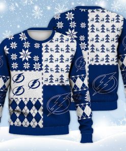 Tampa Bay Lightning Ugly Sweater Christmas, Ice Hockey NHL